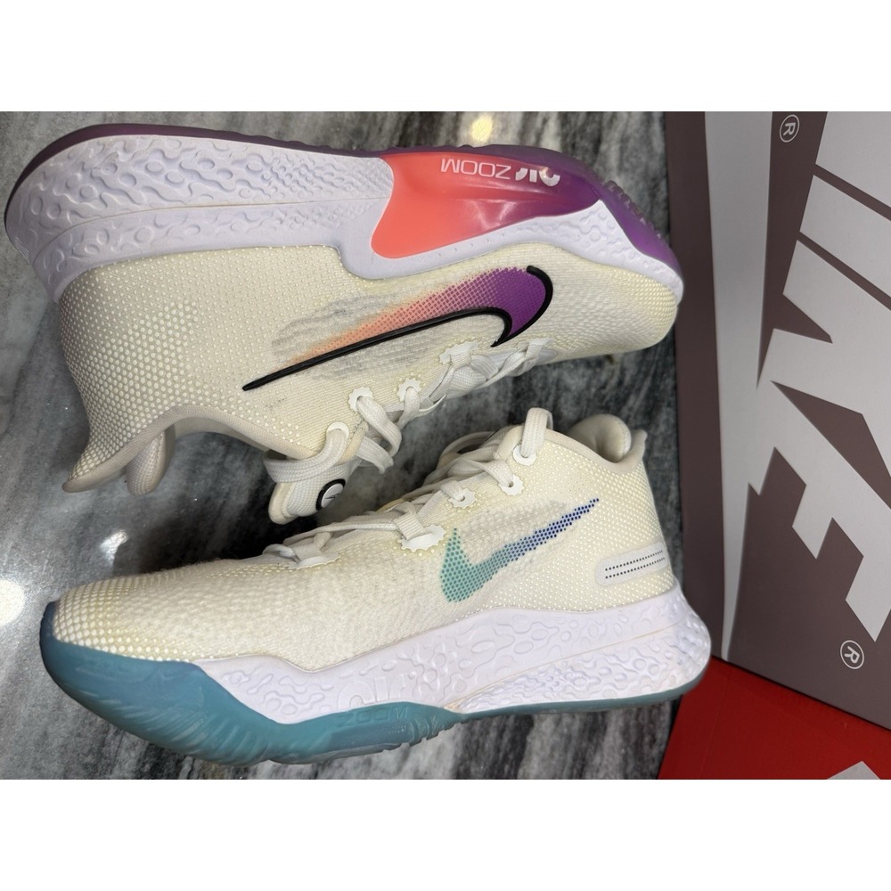 Nike Air Zoom BB NXT Size M 7  White/Hyper Violet/Crimson, 2020 CK5707-100 - Picture 3 of 6